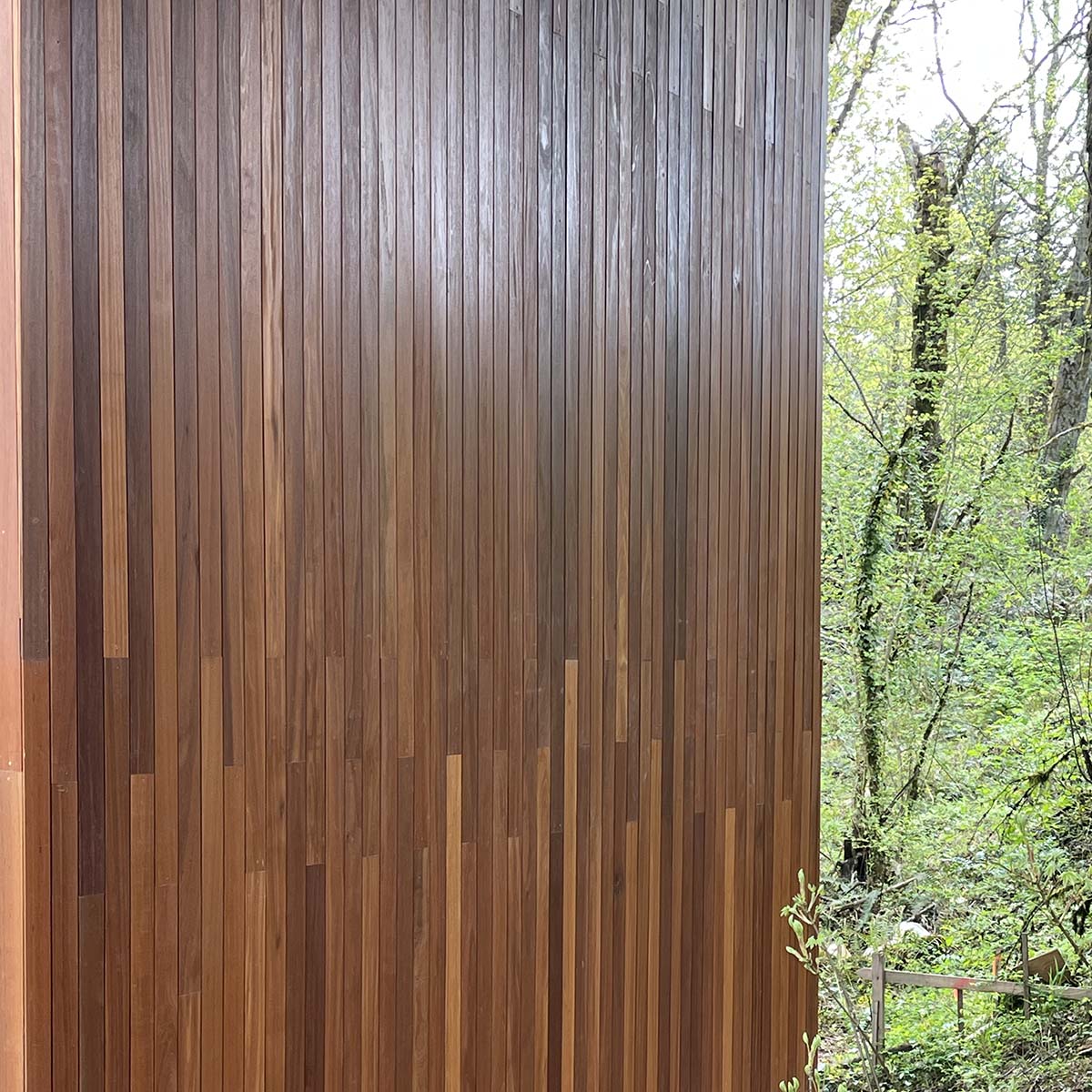 Bangkirai Rainscreen Siding